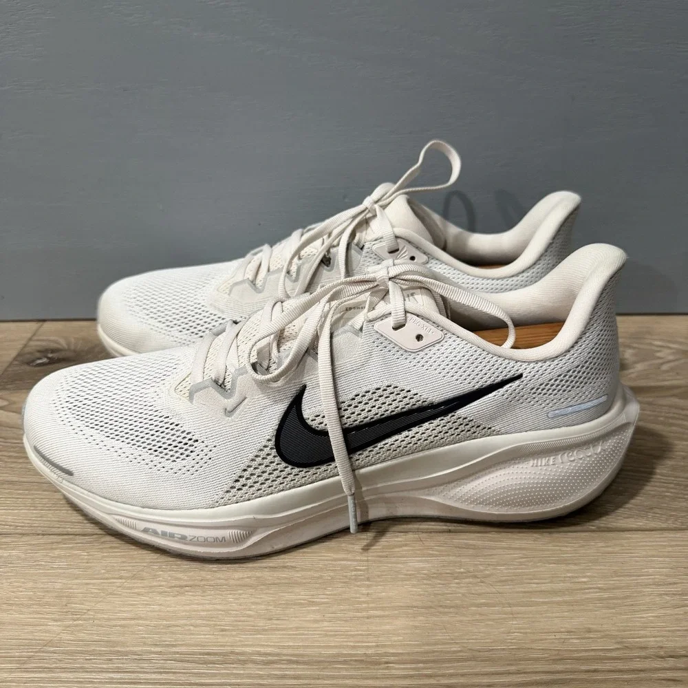 Nike Air Zoom Pegasus 41 Light Bone Phantom Dark Smoke Grey Mens 11 FD2722-011